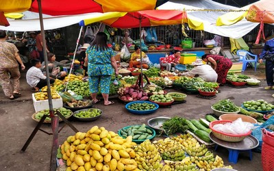 Local fresh markets-fruit markets-Siem reap tour-phnom penh tour