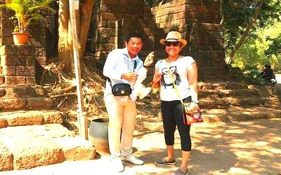 battambang tour - Banan temple