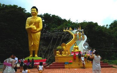 Kompong cham tour-Kompong cham attractions- Nokor Bachey in kompong cham - Phnom bros and phnom srei
